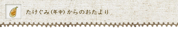 たけぐみ（年中）